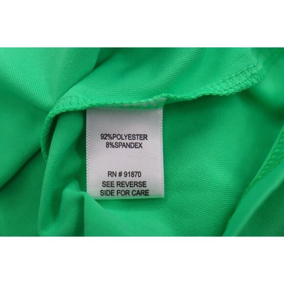 Bolle Tennis Golf Women's Long Sleeve Athletic Top Size Medium Black Green White - Picture 9 of 9